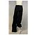 Massimo Dutti Calça flare stretch preta Preto - vista 3