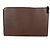 Bulgari Bvlgari Leder L-förmige Clutch-Tasche Braun Schwarz - Ansicht 9