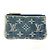 Monedero de denim Monogram Louis Vuitton Azul