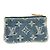Monedero de denim Monogram Louis Vuitton Azul - vista 6