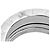 Bulgari Anello B.zero1 3 bande in oro bianco 18K Bvlgari - vista 4