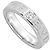 Bulgari Bvlgari Doppel-Logo-Ring mit Diamant