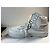 Céline Sneakers alte in pelle bianca CELINE Bianco - vista 5
