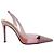 Raquel Slingback-Pumps aus PVC in Azaleenrosa von Alexandre Vauthier mit Kristallverzierungen - Ansicht 2