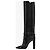Botas de cuero charol negro Saint Laurent - vista 5