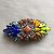 Spilla Vintage in Strass Shourouk Multicolore - vista 5