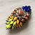 Spilla Vintage in Strass Shourouk Multicolore - vista 6