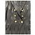 Blazer Balmain negro de moiré de doble botonadura - vista 3