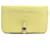 Hermes Hermès Dogon Duo Togo Jaune Poussin Long Wallet  - vue 1