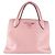 Borsa in pelle rosa Prada