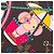 Portachiavi Louis Vuitton Brown Monogram Illustre Vivienne Funfair - vista 4
