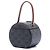 Céline Bolso redondo de lona recubierta Triomphe marrón de Celine Castaño Marrón oscuro - vista 2