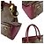 Borsa Pallas Monogram Louis Vuitton Bordò Monogramma - vista 4