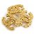 Spilla in oro Triple Coco Mark di CHANEL D'oro - vista 2