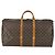 Borsa Keepall Louis Vuitton in tela Monogram 60 Marrone