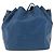 Noe Borsa Petit Noé in pelle Epi media Louis Vuitton Blu - vista 2