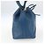 Noe Borsa Petit Noé in pelle Epi media Louis Vuitton Blu - vista 3