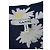 Navy Blaues Blumenkleid Ganni Marineblau - Ansicht 6
