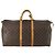 Borsa Keepall Louis Vuitton in tela Monogram 55 Marrone - vista 2
