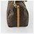 Borsa Keepall Louis Vuitton in tela Monogram 55 Marrone - vista 4