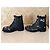 Dolce & Gabbana Lederstiefel schwarz Größe 30 - Ansicht 3