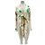 Autre Marque Top de seda blanco con estampados SAKS POTTS