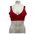 Autre Marque Sujetador de crochet rojo Roja