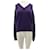 Autre Marque Violetter Pullover aus Kaschmir Lila  - Ansicht 1