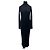 Polo Ralph Lauren Langes schwarzes Kleid mit Wolle
