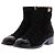 Chanel Stivaletti in camoscio nero