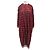 Zara Manteau bordeaux à franges