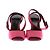 Victoria Beckham Sandali in raso fucsia Rosa - vista 4