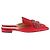Autre Marque Mule GIANNICO in raso rosso - vista 2
