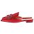 Autre Marque Mule GIANNICO in raso rosso - vista 3