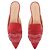 Autre Marque Mule GIANNICO in raso rosso - vista 6