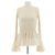 Top blanco con volantes de lana JW Anderson