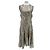 Isabel Marant Pour H&M Lamé-Kleid Golden