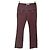 Autre Marque Pantalón "Okala" marrón de lino Castaño