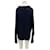 Autre Marque Marineblauer und schwarzer Pullover aus Mohair - Ansicht 2