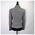Versace Jeans Couture giacca corta nero e bianco melange - vista 2