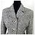 Versace Jeans Couture giacca corta nero e bianco melange - vista 4