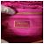Borsa a spalla in nylon rosa Prada - vista 7