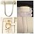 Borsa tote in pelle bianca Salvatore Ferragamo Bianco - vista 5