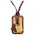 Hermès O'Kelly GM Swift Rouge H Leder Anhänger Halskette Rot Golden  - Ansicht 1