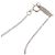 Tiffany & Co Collana Tiffany T Smile Blu D'oro - vista 6