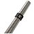 Anello in banda gunmetal con logo G intagliato di Gucci - vista 8