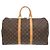Borsa Boston Keepall 45 Monogram Louis Vuitton Marrone Monogramma