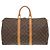 Borsa Boston Keepall 45 Monogram Louis Vuitton Marrone Monogramma