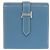 Billetera Bifold Recto Verso Bearn de Hermès Azul - vista 3