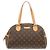 Borsa a mano Monogram Montorgueil PM di Louis Vuitton Marrone Monogramma